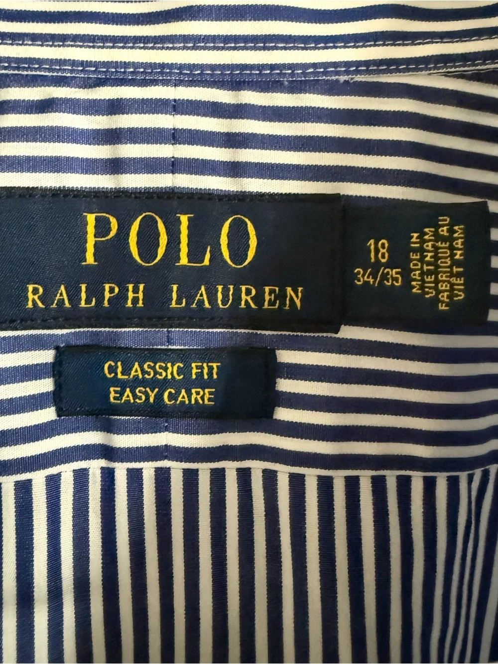 Polo Ralph Lauren navy white